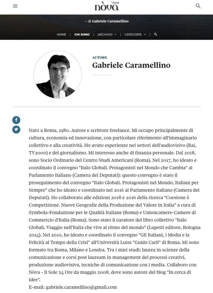 Gabriele Caramellino: giudice a B Corp School
